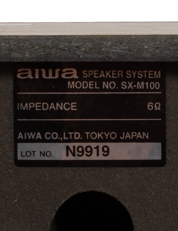 AIWA SX-M100 kaiutinpari - Audio - 10105604294 - 3