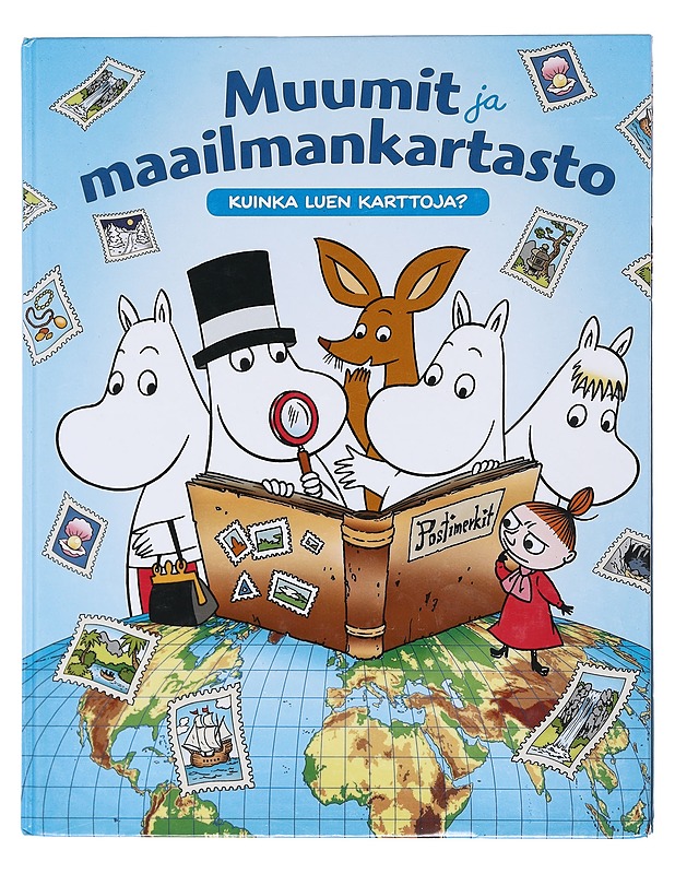 Muumit ja maailmankartasto / kuinka luen karttoja? - Ertimo, Laura - Tietokirjat ja oppaat - 10105604289 - 0