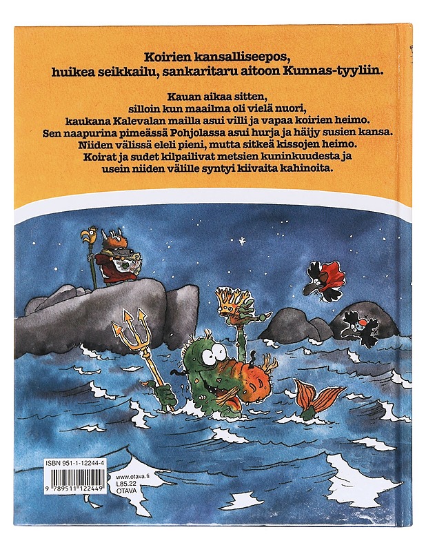 Koirien Kalevala - Kunnas, Mauri - Lastenkirjat - 10105604296 - 1
