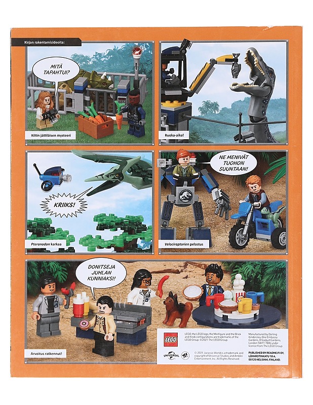 Lego Jurassic World : rakenna oma seikkailusi - March, Julia - Harrastekirjat - 10105604303 - 1