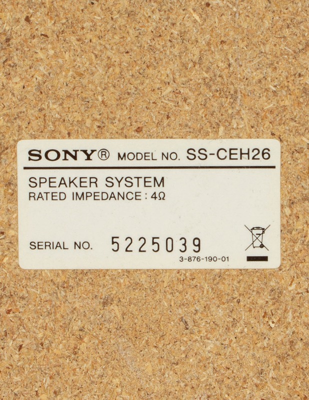 SONY SS-CEH26 kaiutinpari - Audio - 10105604306 - 3