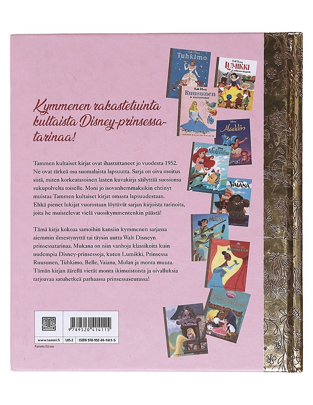 Disneyn kultainen prinsessakirja - Watson, Jane Werner - Lastenkirjat - 10105604308 - 1