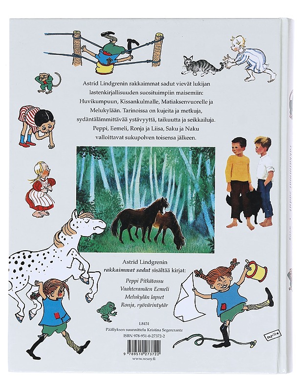 Astrid Lindgrenin rakkaimmat sadut - Lindgren, Astrid - Lastenkirjat - 10105604312 - 1