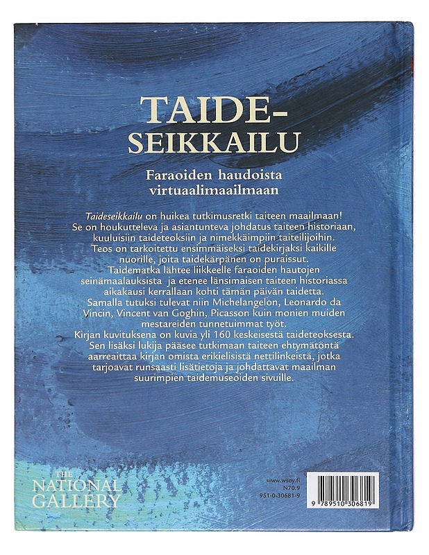 Taideseikkailu / faraoiden haudoista virtuaalimaailmaan - Dickins, Rosie - Taide- ja kulttuurikirjat - 10105604322 - 1
