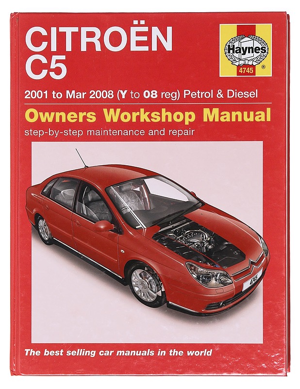 Citroen C5 : owners workshop manual - Martynn Randall - Romaanit ja novellit - 10105604370 - 0