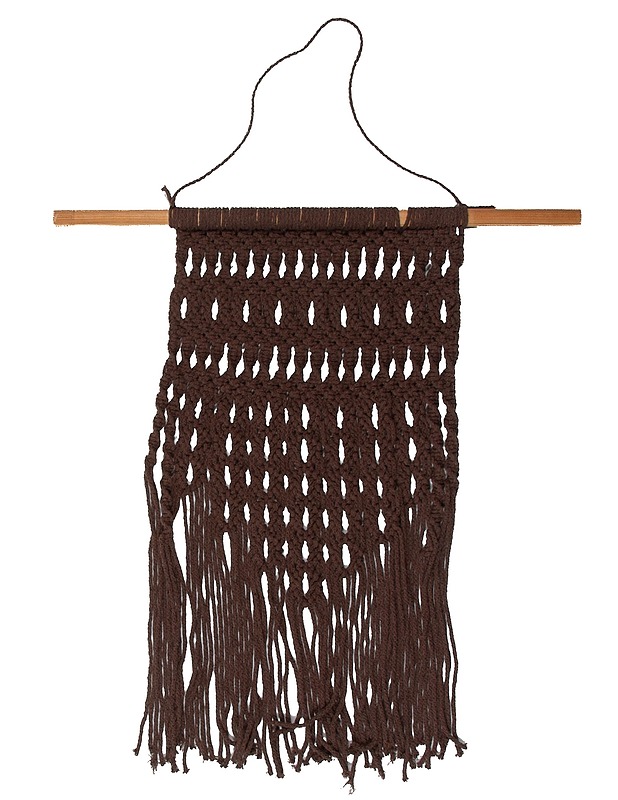 Makramee seinävaate, 72x37 cm - Matot - 10105604383 - 0