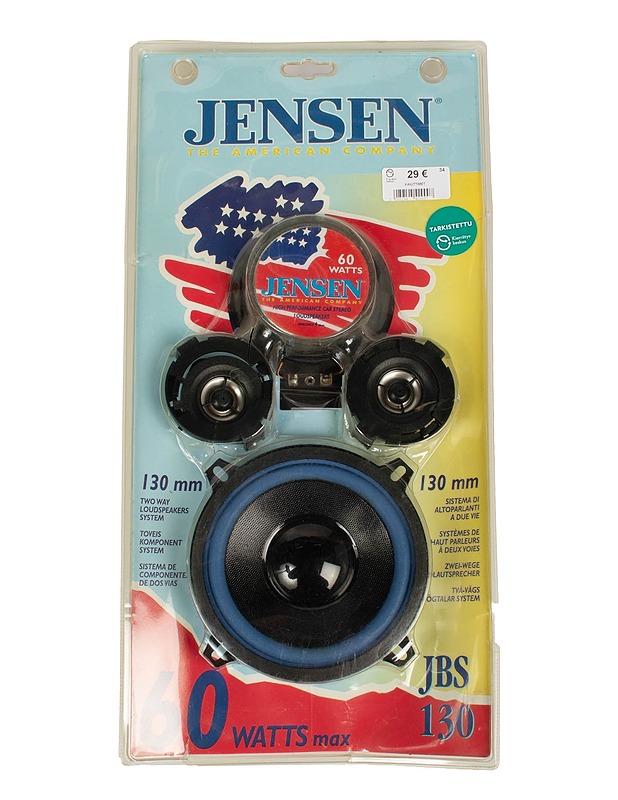 JENSEN JBS 130 mm -kaksitiekaiutinjärjestelmä  - Audio - 10105604396 - 0