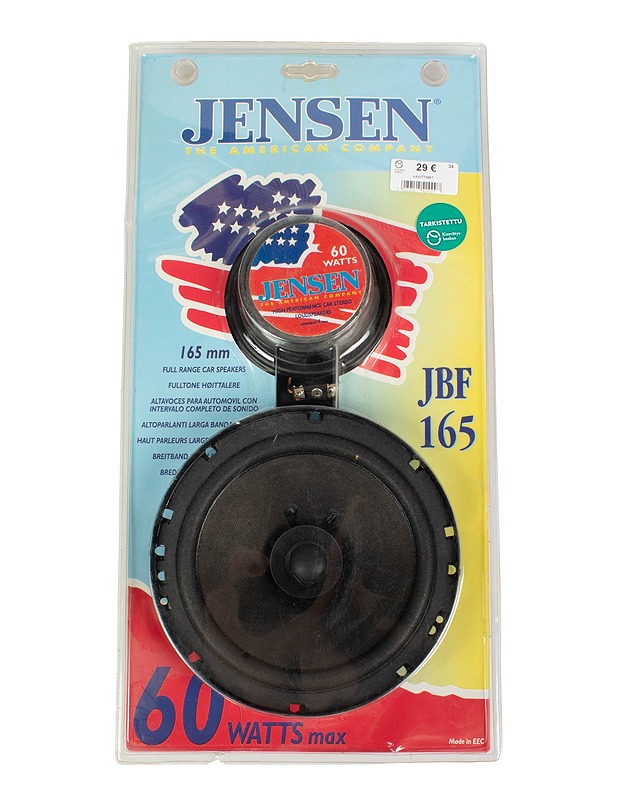 JENSEN JBF 165 -autokaiuttimet  - Audio - 10105604406 - 0