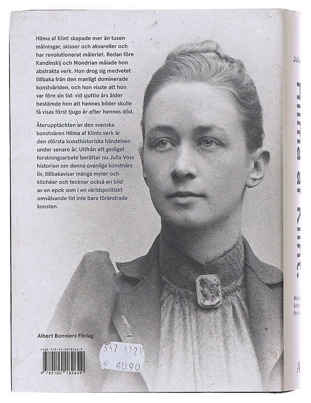 Hilma af Klint / mänskligheten kommer att förundras : en biografi - Voss, Julia - Elämäkerrat ja muistelmat - 10105604543 - 1