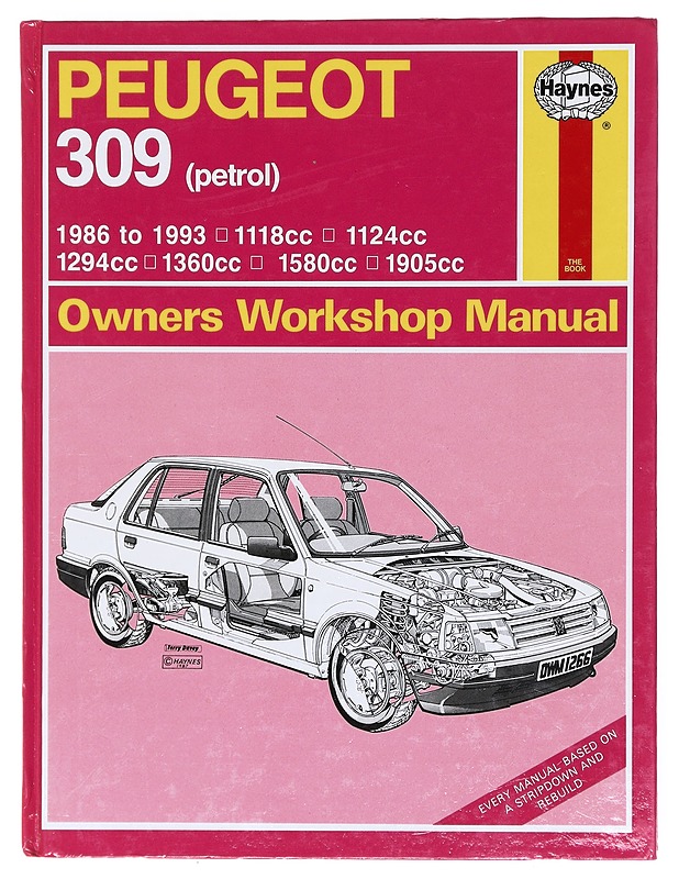 Peugeot 309 (petrol) Owners Workshop Manual  - Tietokirjat ja oppaat - 10105604544 - 0