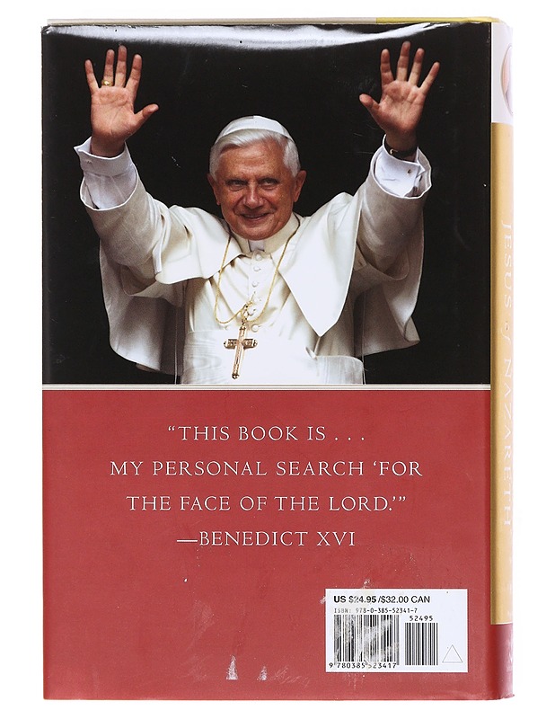 Jesus of Nazareth. [1], From the baptism in the Jordan to the Transfiguration - Benedictus XVI, paavi - Tietokirjat - 10105604563 - 1