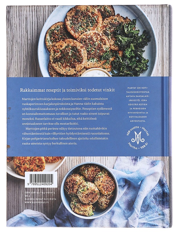 Martat - keittokirja : innostu ja onnistu keittiössä - Rista, Elvi - Ruokakirjat - 10105604566 - 1