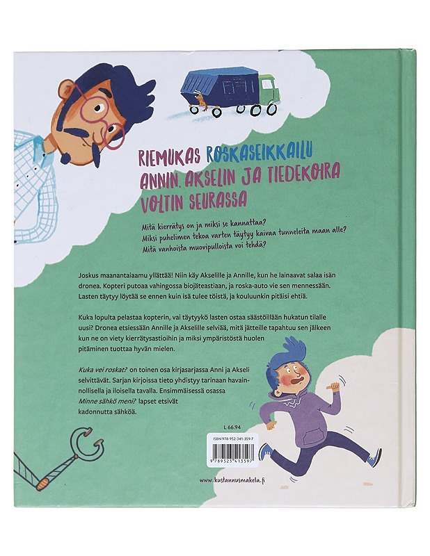 Kuka vei roskat? - Sarja, Tiina - Lastenkirjat - 10105604574 - 1