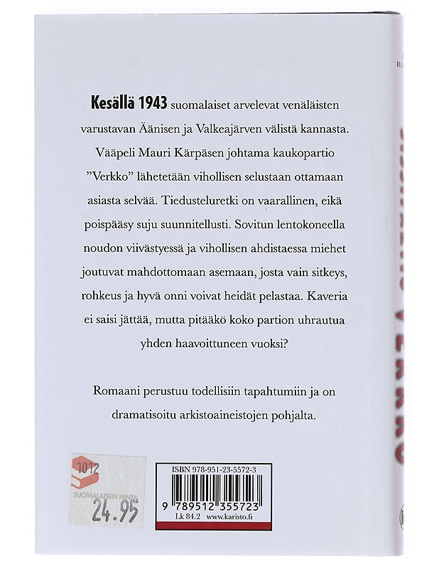 Sissipartio Verkko - Atso Haapanen - Romaanit ja novellit - 10105604575 - 1