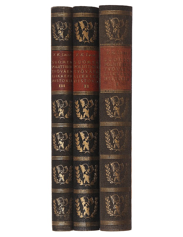 Suomen Poliittisen työväenliikkeen historia I-III - Historiakirjat - 10105604594 - 1