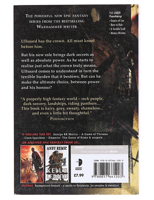 The Crown Of The Conqueror - Gav Thorpe - Romaanit ja novellit - 10105604592 - 1