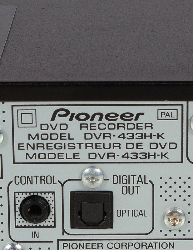 PIONEER DVR-433H-K DVD/HDD soitin/tallennin - Viihde-elektroniikka - 10105604595 - 3