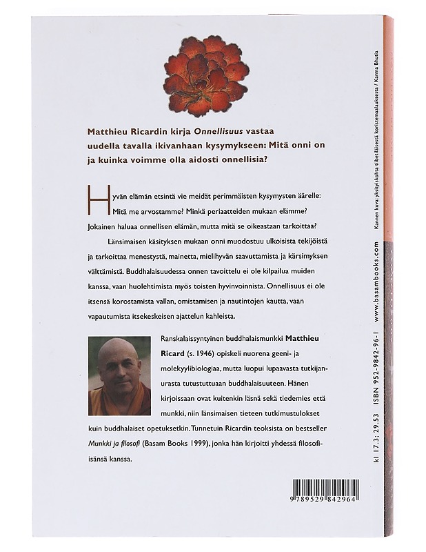 Onnellisuus - Ricard, Matthieu - Tietokirjat ja oppaat - 10105604619 - 1