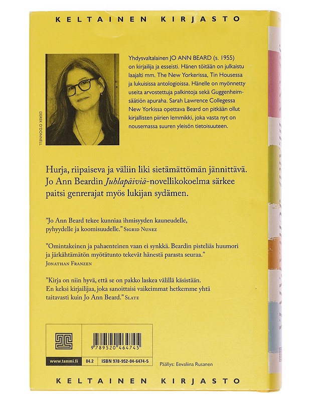 Juhlapäiviä - Beard, Jo Ann - Romaanit ja novellit - 10105604629 - 1