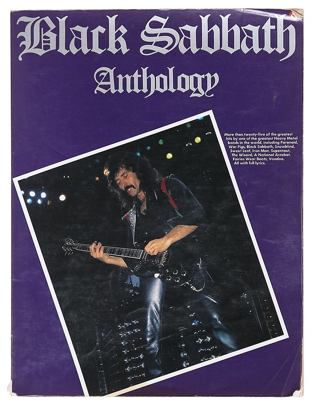 Black Sabbath Anthology - Amsco Publications - Tietokirjat ja oppaat - 10105604659 - 0