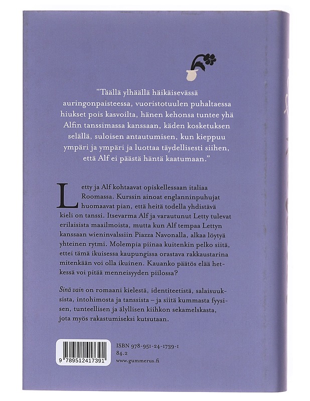 Sinä vain - Eberlen, Kate - Romaanit ja novellit - 10105604663 - 1