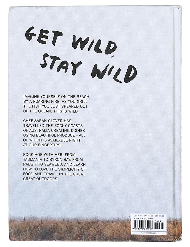 Wild adventutr cookbook - Sarah Glover - Ruokakirjat - 10105604680 - 1