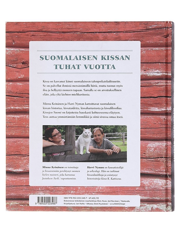 Kissojen Suomi / katit historian poluilla - Keinänen, Minna - Kirja lahjaksi - 10105604699 - 1