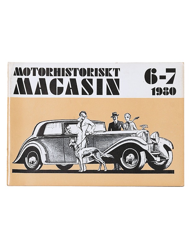 Motorhistoriskt magasin 6-7/1980 - Lehdet - 10105604700 - 0