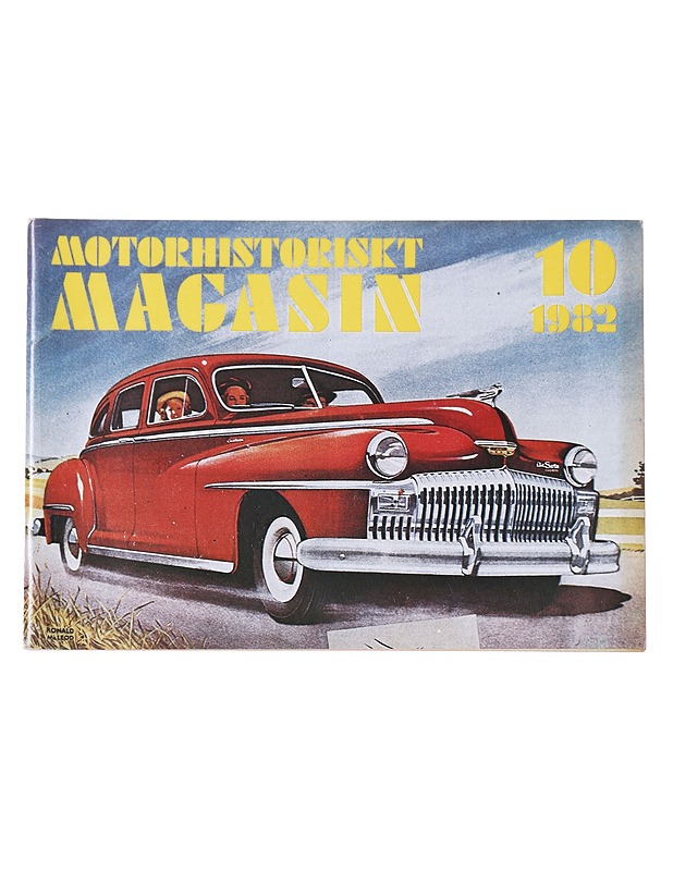 Motorhistoriskt magasin 10/1982 - Lehdet - 10105604736 - 0
