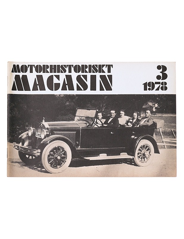 Motorhistoriskt magasin 3/1978 - Lehdet - 10105604746 - 0