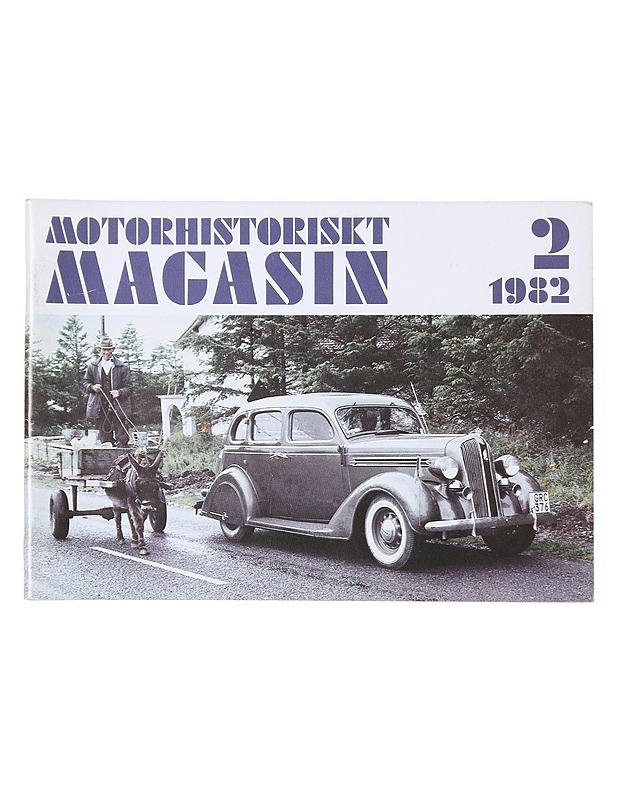 Motorhistoriskt magasin 2/1982 - Lehdet - 10105604760 - 0