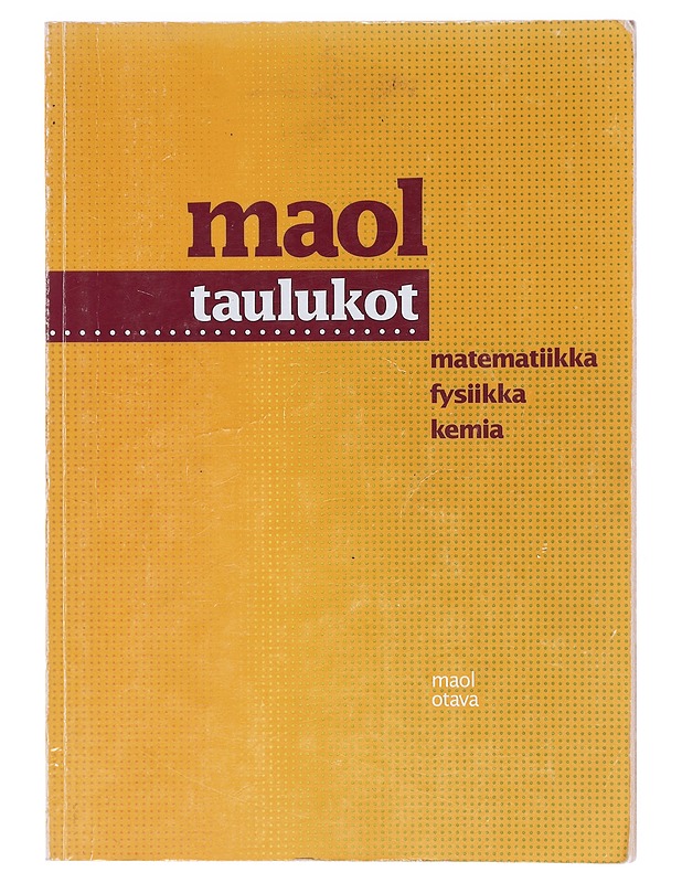 MAOL-taulukot - Seppänen, Raimo - Tietokirjat ja oppaat - 10105604770 - 0