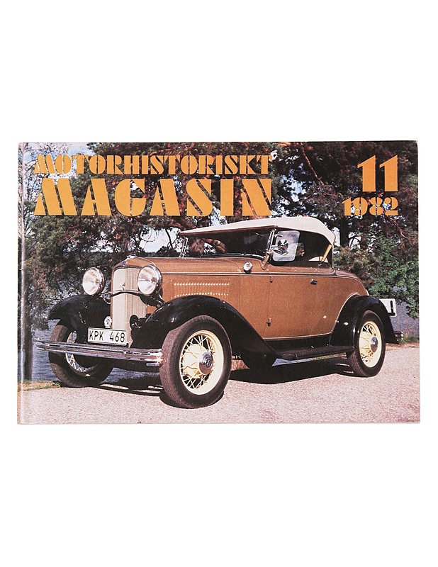 Motorhistoriskt magasin 11/1982 - Lehdet - 10105604781 - 0