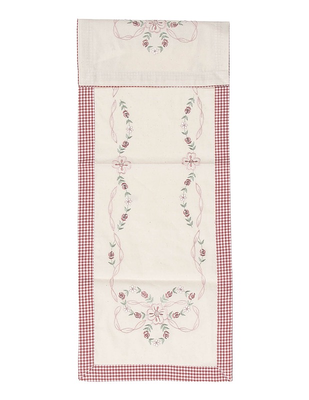 Kuviollinen kaitaliina, 30x85 cm - Pöytäliinat - 10105604785 - 0