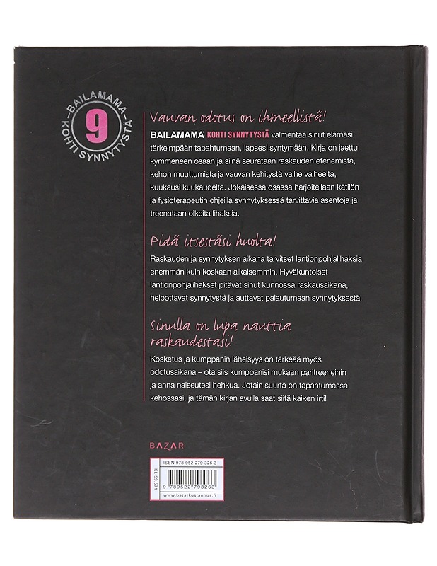 Bailamama® / kohti synnytystä - Kiljunen, Maija - Tietokirjat ja oppaat - 10105604783 - 1