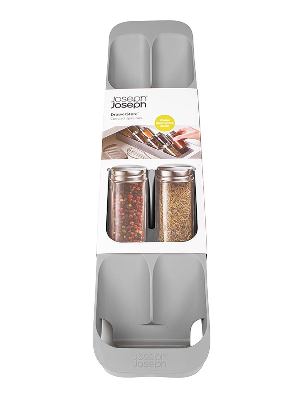 Joseph Joseph DrawerStore : harmaa mausteteline - Säilytysastiat - 10105604806 - 0