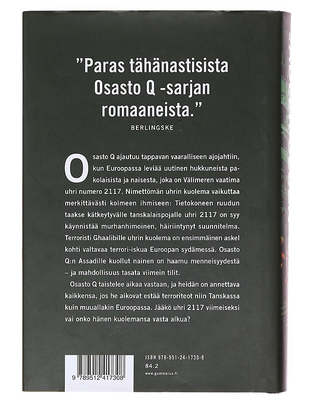 Uhri 2117 - Adler-Olsen, Jussi - Romaanit ja novellit - 10105604805 - 1
