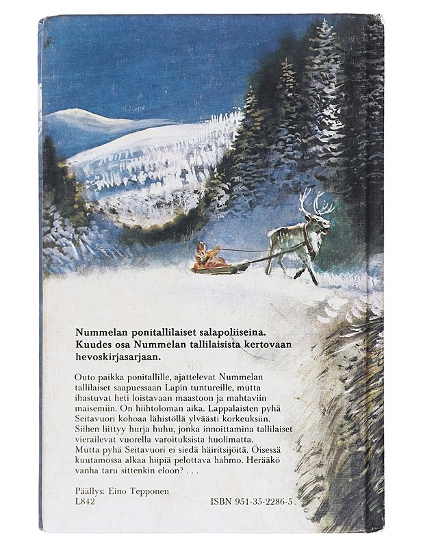 Tunturiratsastus  - Jalo, Merja  - Nuorten kirjat - 10105604812 - 1