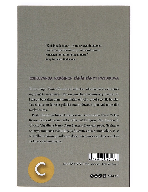 Buster Keaton: elämä ja teot - Kari Hotakainen - Romaanit ja novellit - 10105604823 - 1