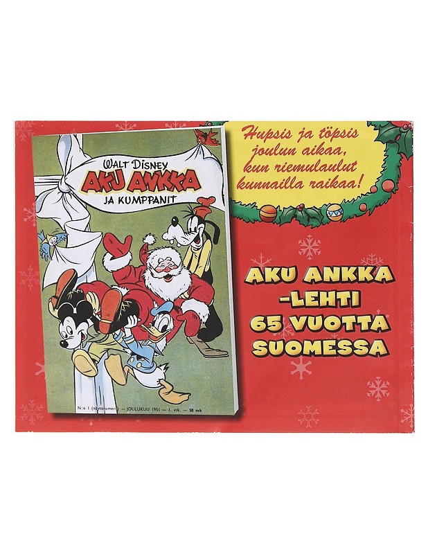 Aku Ankan joulumanteli 1963-1972 - Disney, Walt - Lastenkirjat - 10105604842 - 2