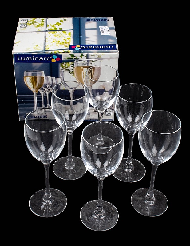 LUMINARC Signature viinilasi 19 cl, 6 kpl - Lasit - 10105604939 - 0
