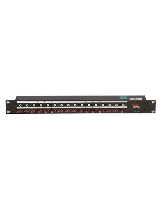 FOSTEX Patchbay Model 3010 RCA-kytkentäpaneeli - Audio - 10105604958 - 1
