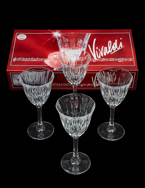 VIVALDI Capri Crystal vesilasi, 4 kpl - Lasit - 10105604962 - 0