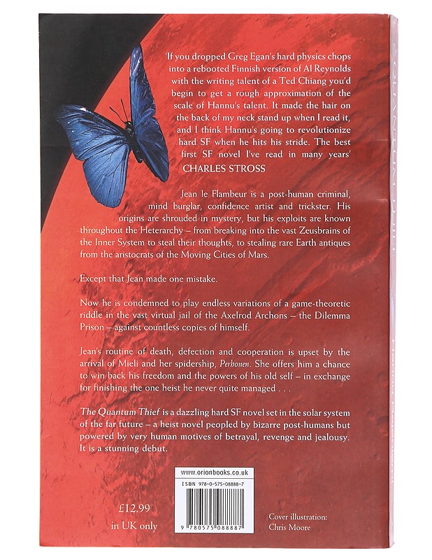The quantum thief - Hannu Rajaniemi - Romaanit ja novellit - 10105604984 - 1