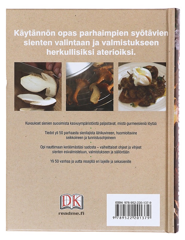 Syötävän hyvä sienikirja / opas sieniretkille ja keittiöön - Del Conte, Anna - Ruokakirjat - 10105604983 - 1