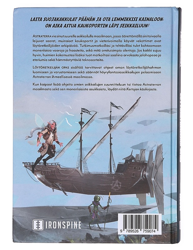 Astraterra : löytöretkeilijän opas - Miska Fredman - Harrastekirjat - 10105604997 - 1
