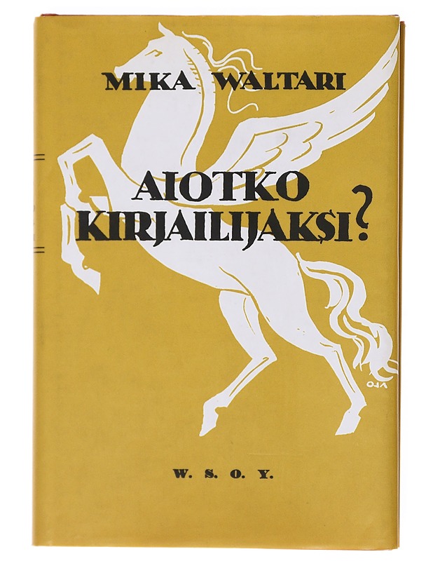 Aiotko kirjailijaksi? - Waltari, Mika  - Tietokirjat ja oppaat - 10105605003 - 0