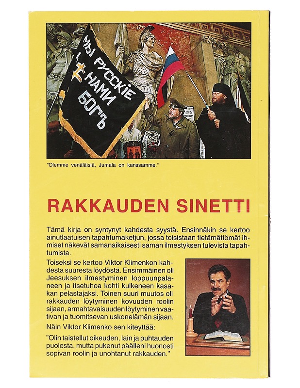 Sinetti poikani näylle - Viktor Klimenko - Elämäkerrat ja muistelmat - 10105605007 - 1