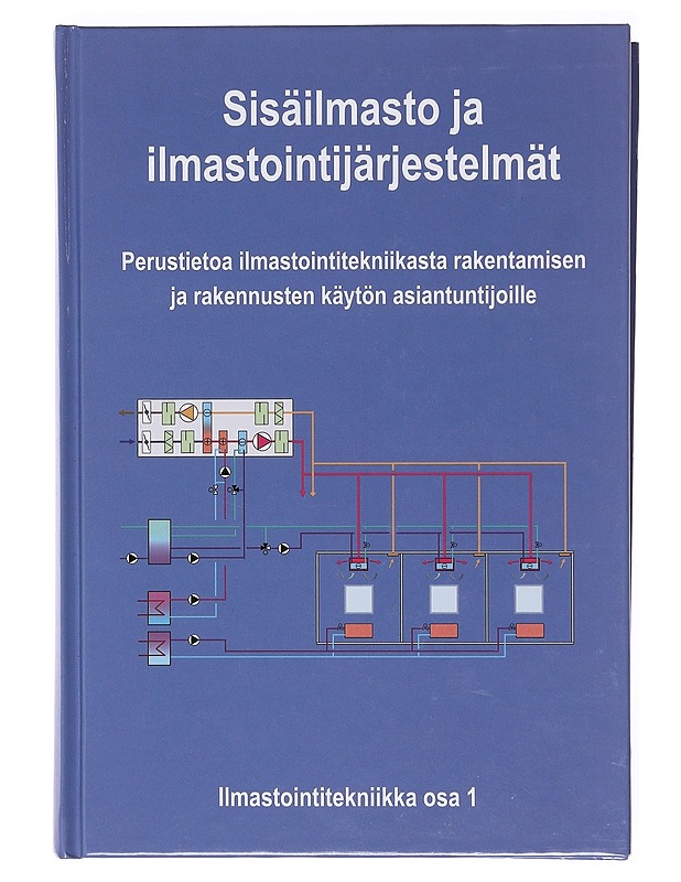 Ilmastointitekniikka. Osa 1, Sisäilmasto ja ilmastointijärjestelmät - Jarkko Heinonen, Esa Sandberg - Harrastekirjat - 10105605035 - 0