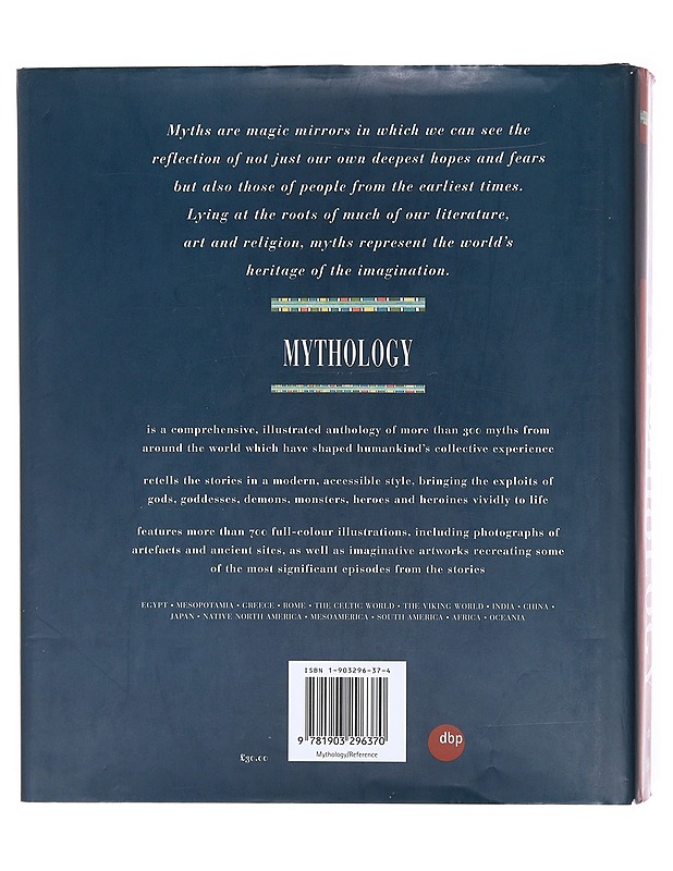Mythology  - Littleton, C. Scott - Historiakirjat - 10105605062 - 1